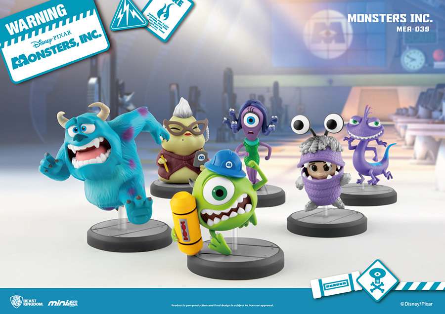 Mini Egg Attack Monsters Inc Figurinsats (6) beast kingdom