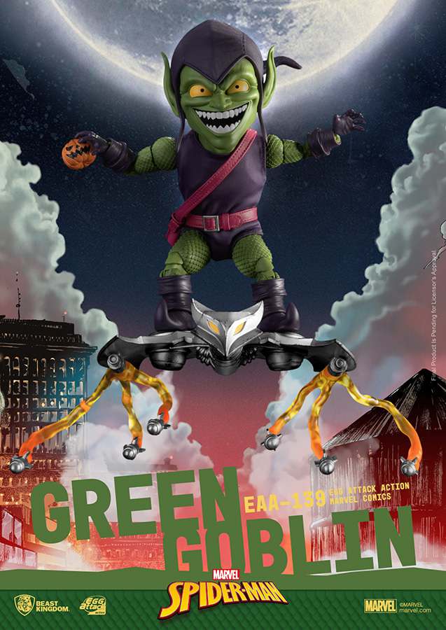 Egg Attack Marvel Comics Green Goblin Figur beast kingdom