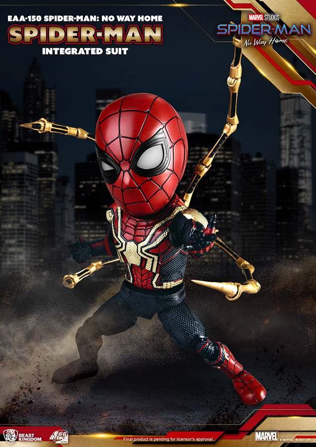 Egg Attack Spider-Man NWH Integrerad Dräkt - Robotto