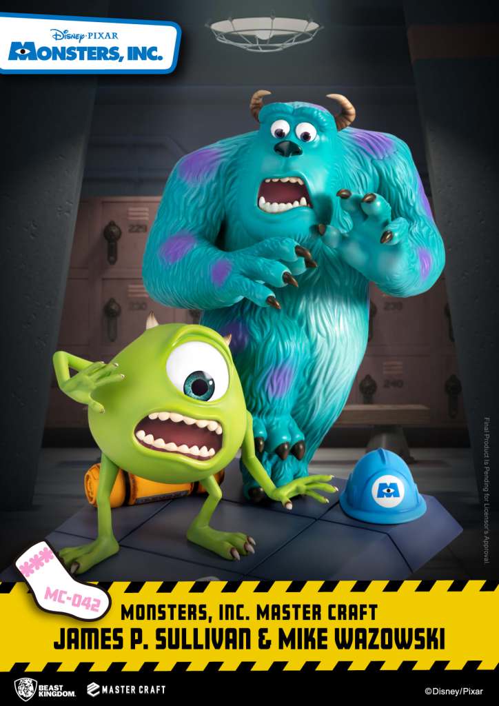 Monsters Inc. Sully och Mike Master Craft Staty beast kingdom