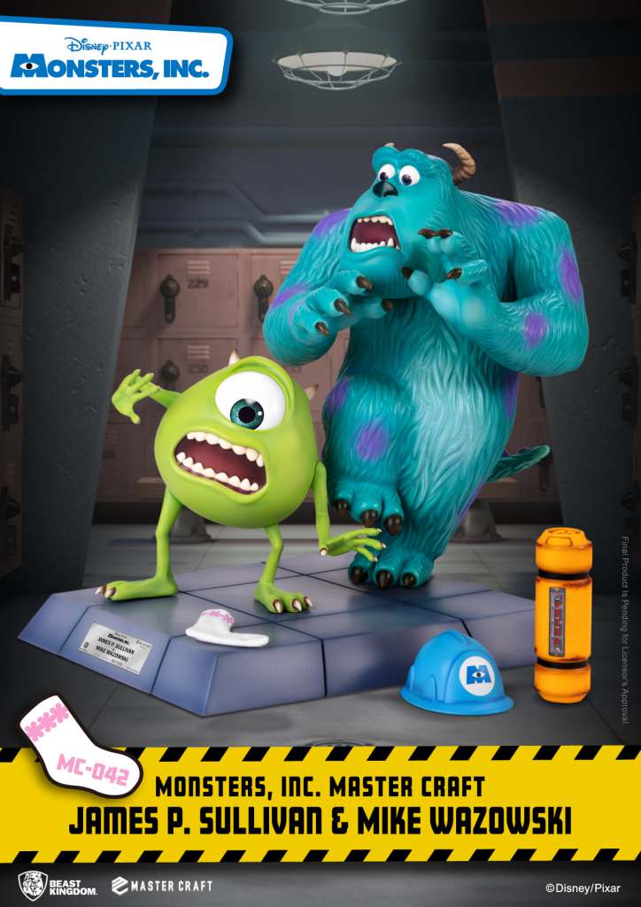 Monsters Inc. Sully och Mike Master Craft Staty beast kingdom