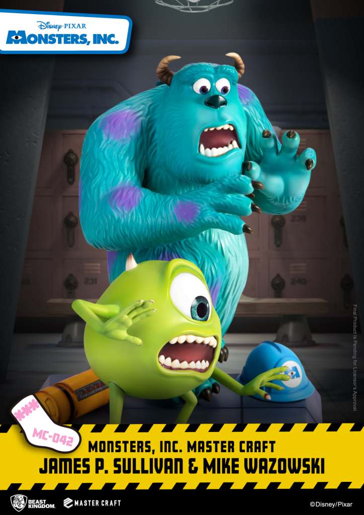 Monsters Inc. Sully och Mike Master Craft Staty beast kingdom