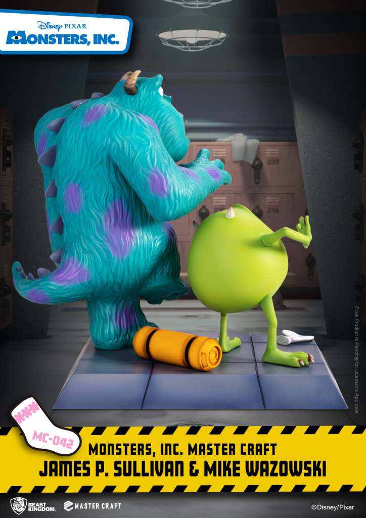 Monsters Inc. Sully och Mike Master Craft Staty beast kingdom