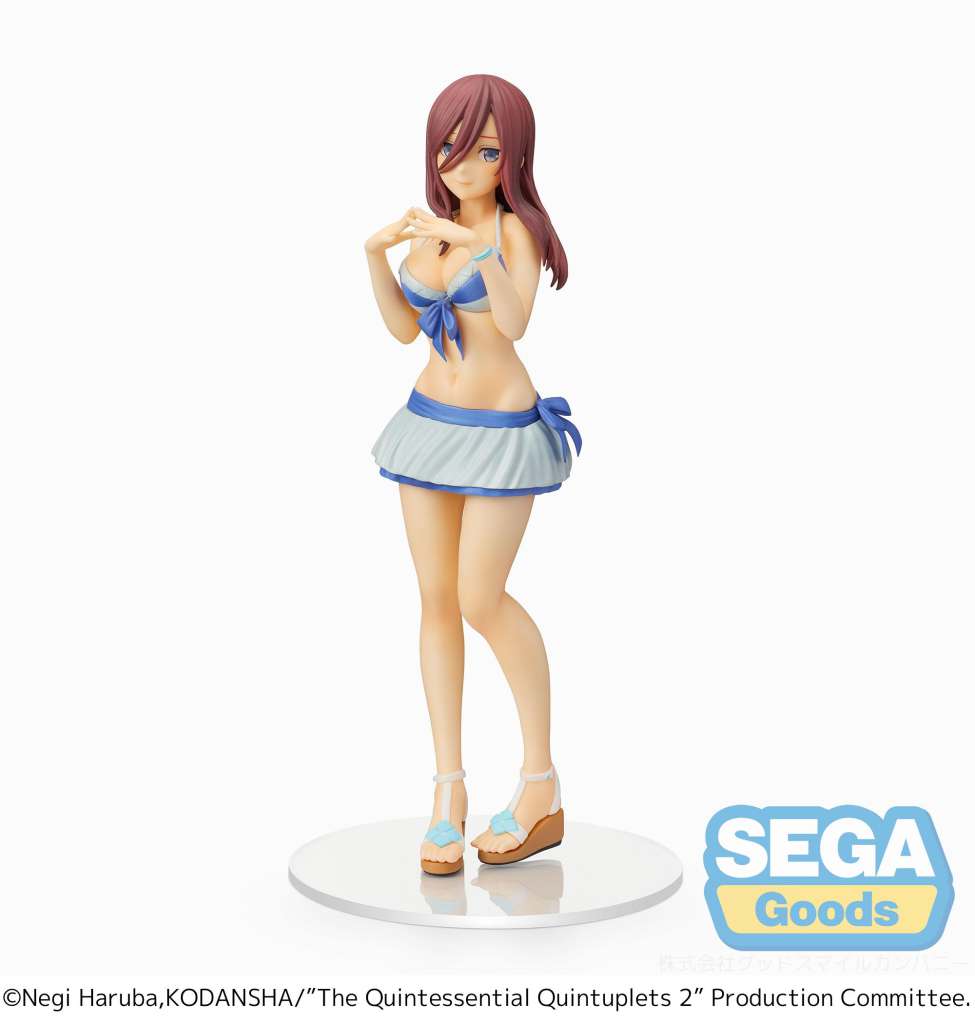 The Quintessential Quintuplets 2 Miku Nakano SPM Figur sega