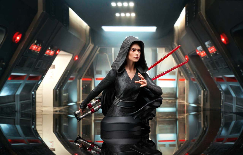 Star Wars Ep9 Dark Rey NYCC 1/6 Scale Bust diamond select