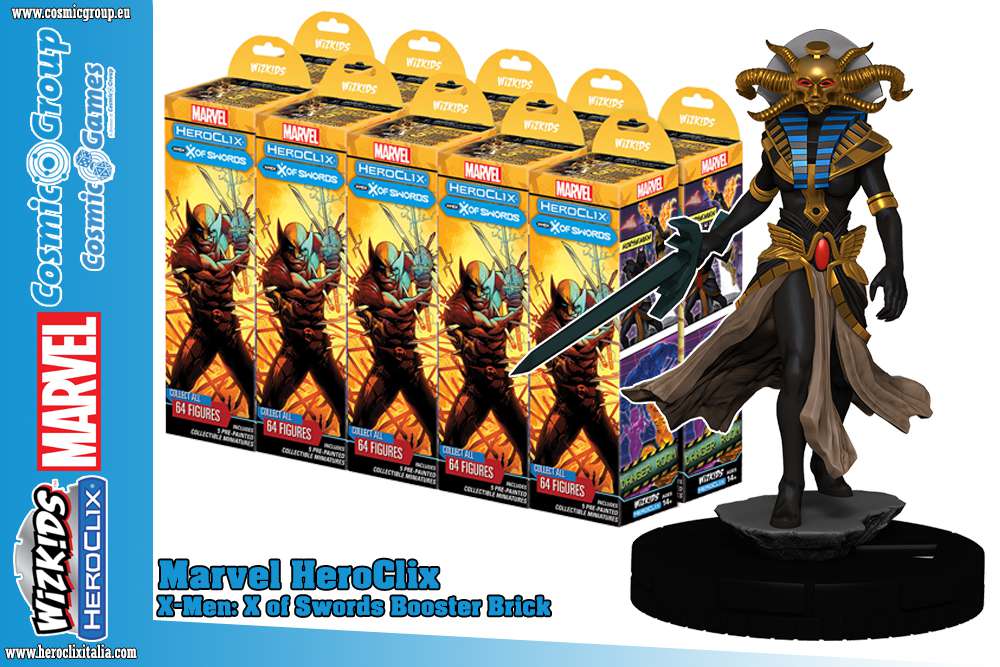 MARVEL HEROCLIX X-MEN X OF SWORDS BOOSTER BRICK wizkids
