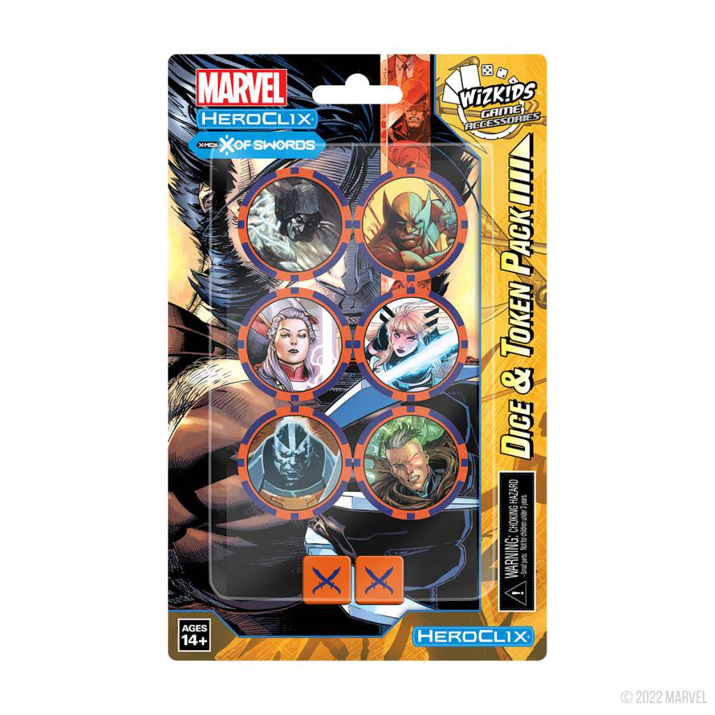 Mhc X-Men X of Swords Tärningar & Token Set wizkids