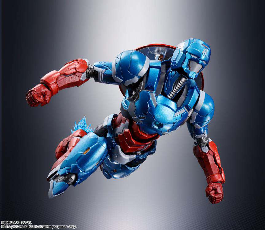 Captain America Tech-On Avengers S.H.Figuarts Figur bandai