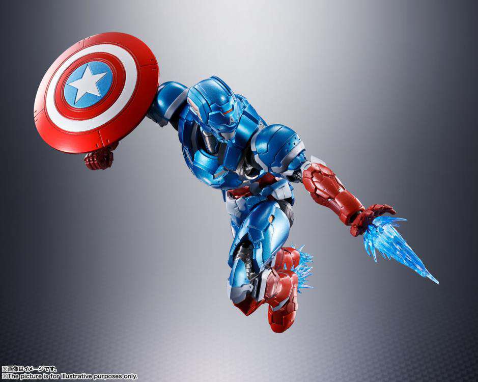 Captain America Tech-On Avengers S.H.Figuarts Figur bandai