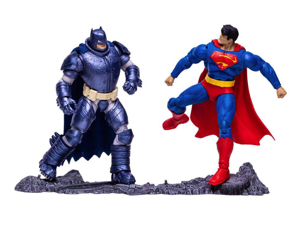 DC Dark Knight Superman vs Batman 2-Pack mcfarlane toys