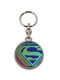 DC Superman Logo Rund Metall Nyckelring sd toys