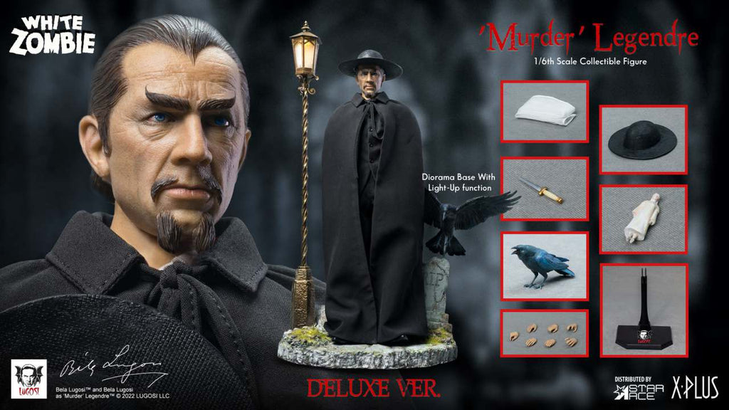 Murder Legendre Bela Lugosi 1/6 DLX AF Figur star ace