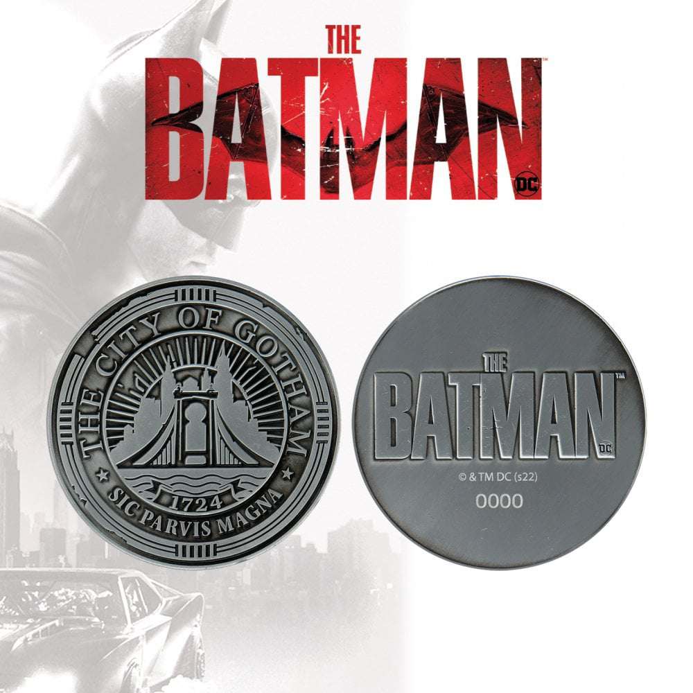 Batman Gotham Metal Medallion Limited Edition fanattik
