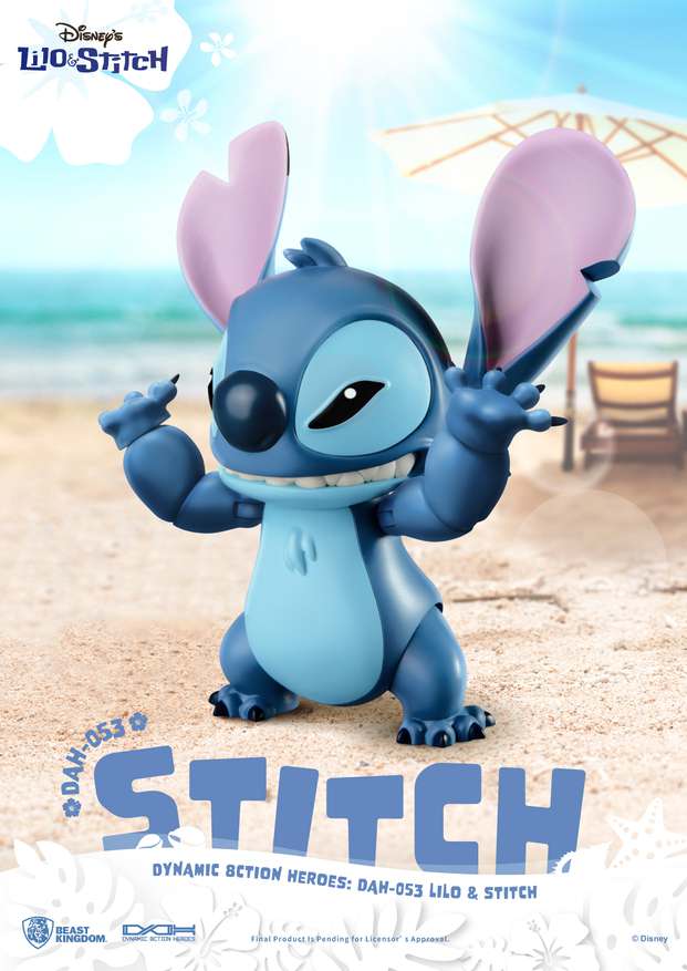 Lilo & Stitch - Stitch Figur med Rörliga Leder beast kingdom