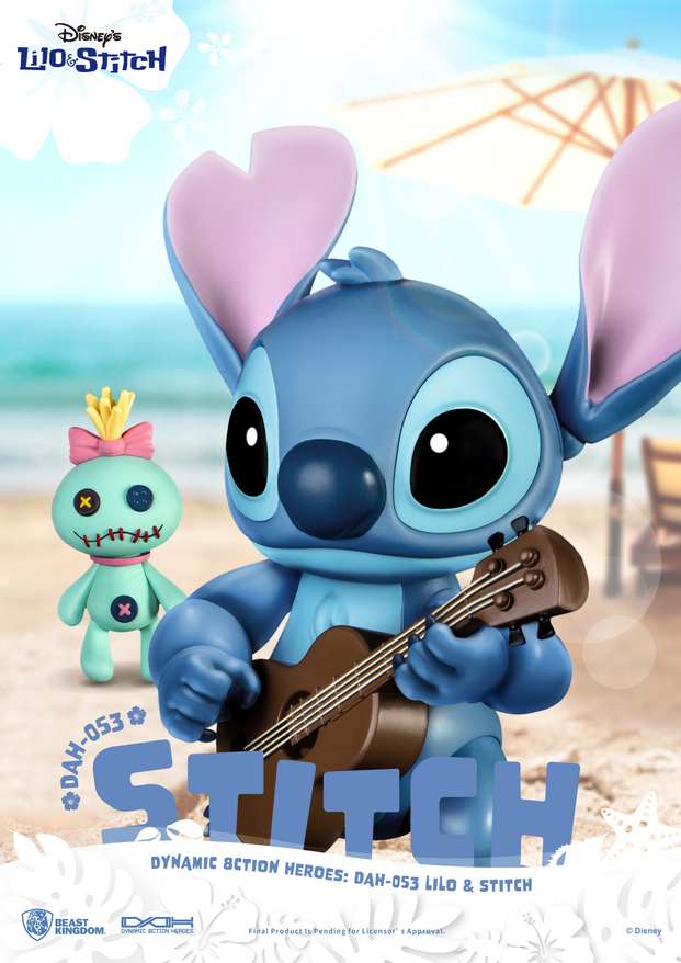 Lilo & Stitch - Stitch Figur med Rörliga Leder beast kingdom