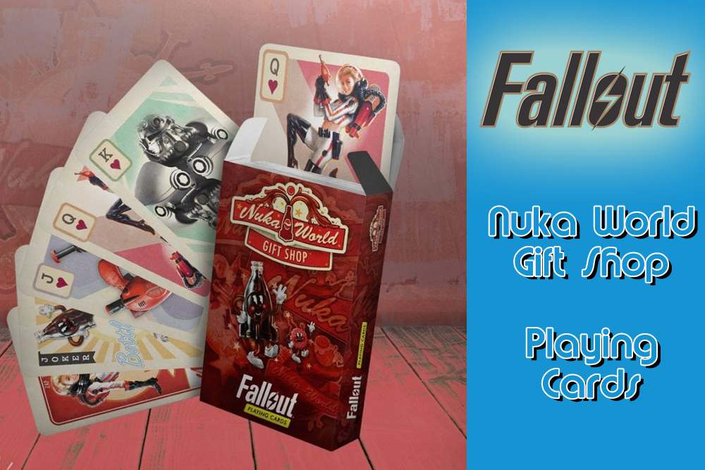 Fallout Nuka World Spelkort – Upplev Nuka-Universumet fanattik