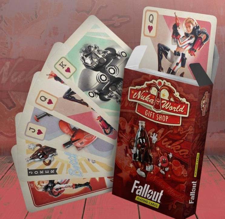 Fallout Nuka World Spelkort – Upplev Nuka-Universumet fanattik