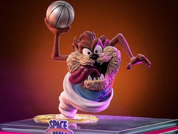 Space Jam 2 Taz 1/10 Statue iron studios