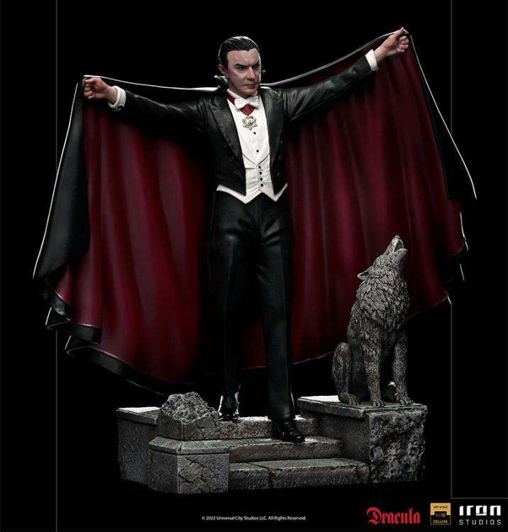 Universal Monsters Dracula 1/10 Delux Staty iron studios