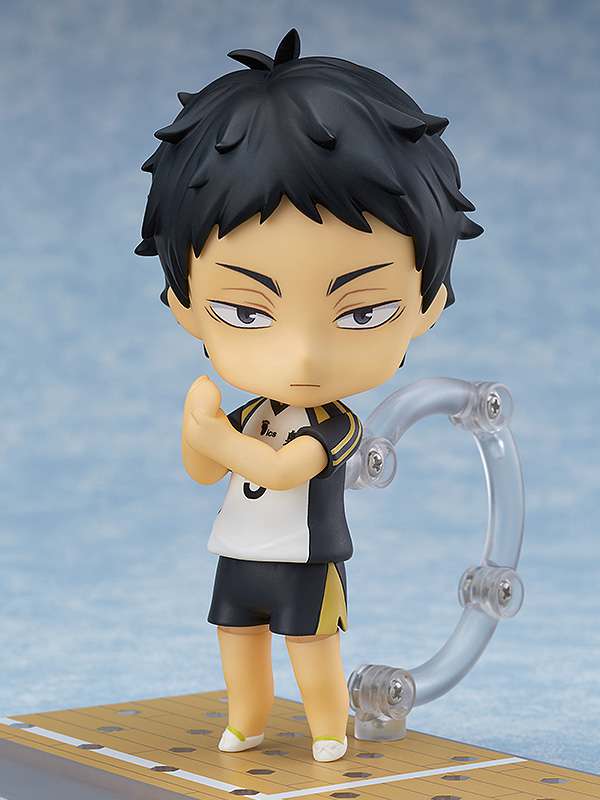Haikyu!! Keiji Akaashi Nendoroid - Fukurodani Setter orange rouge