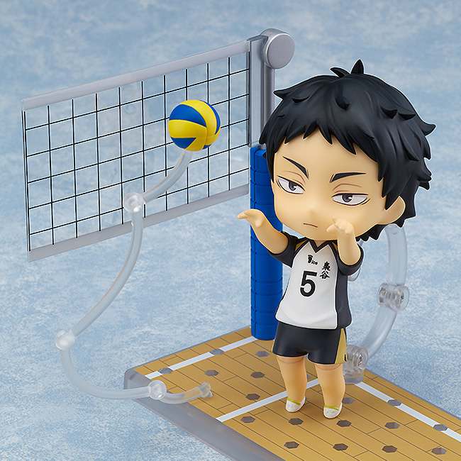 Haikyu!! Keiji Akaashi Nendoroid - Fukurodani Setter orange rouge