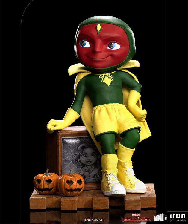 Wandavision Halloween Vision Mini Co Figur iron studios