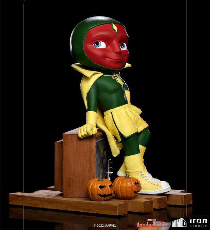 Wandavision Halloween Vision Mini Co Figur iron studios
