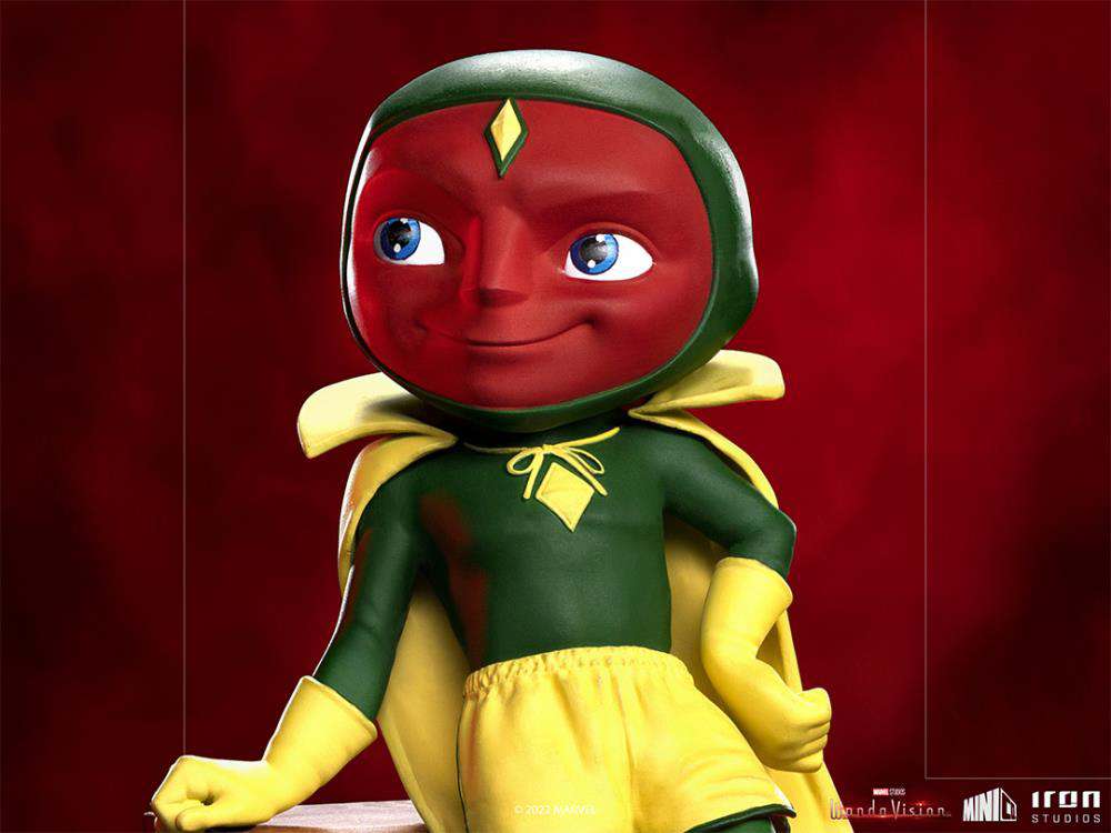 Wandavision Halloween Vision Mini Co Figur iron studios