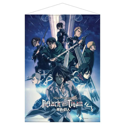 AOT FINAL SEASON FABRIC WALLSCROLL K-2