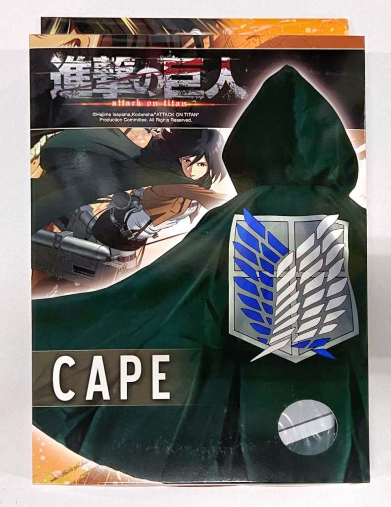 Attack on Titan Officiell Grön Cape unekorn