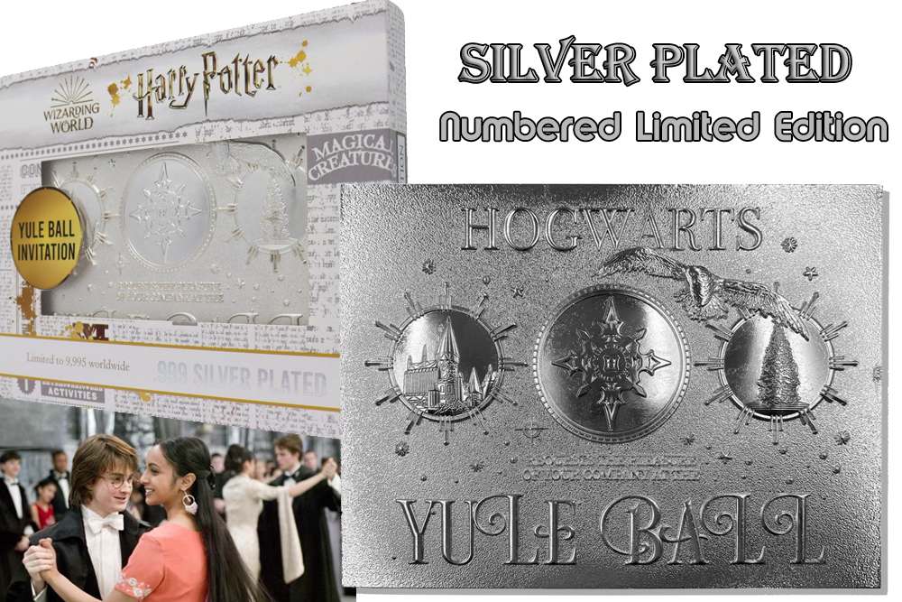 Harry Potter Yule Ball Biljett - Silverpläterad fanattik