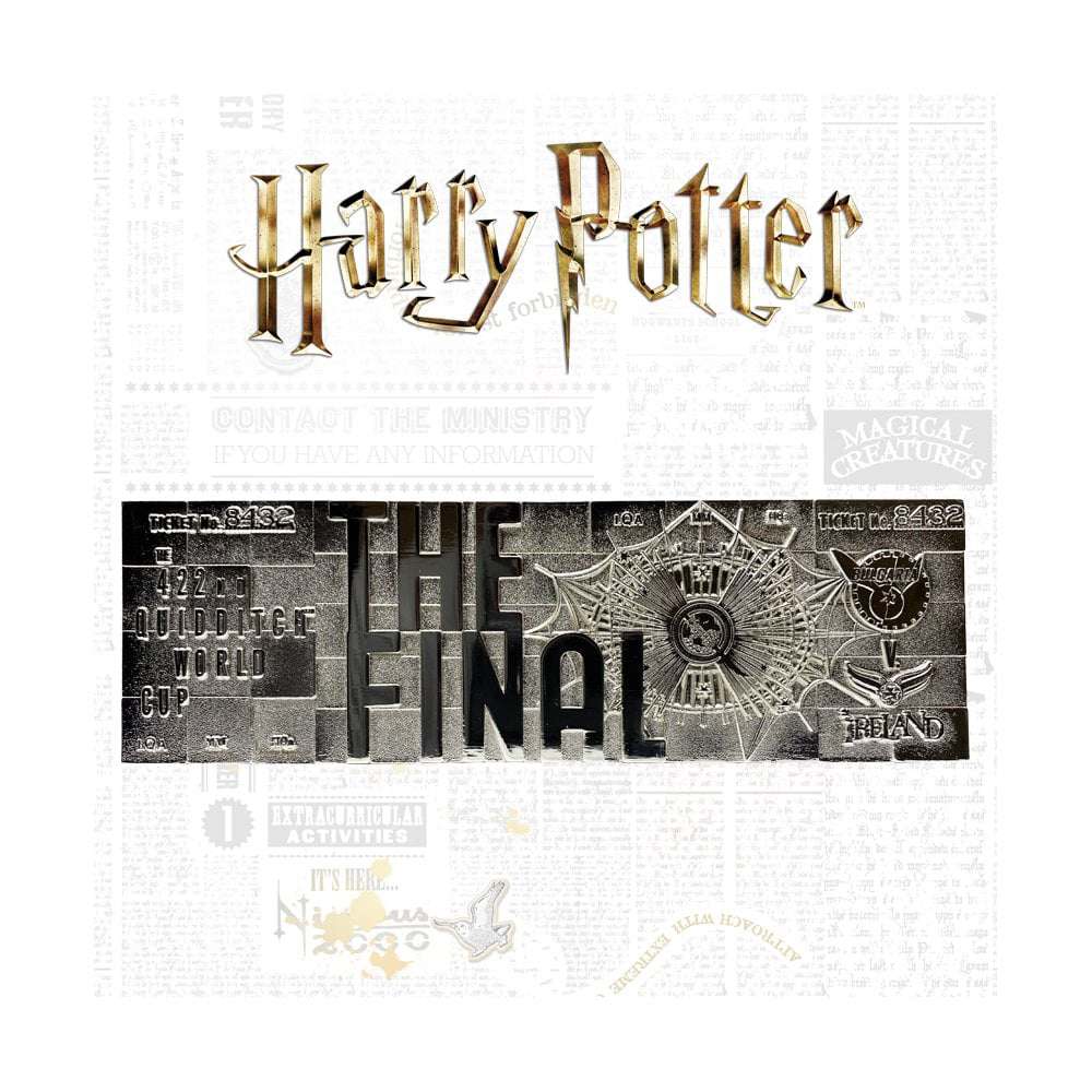 Harry Potter Quidditch World Cup Bil i Silver fanattik