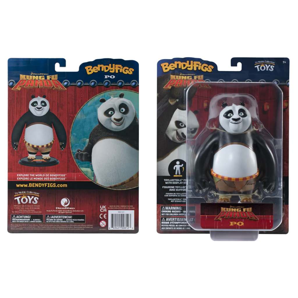 Kung Fu Panda Bendyfig - Flexibel Samlarfigur noble collections