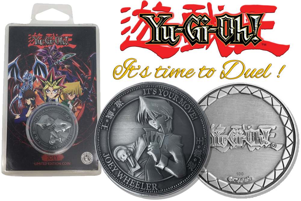 Yu-Gi-Oh! Limited Edition Joey Coin fanattik