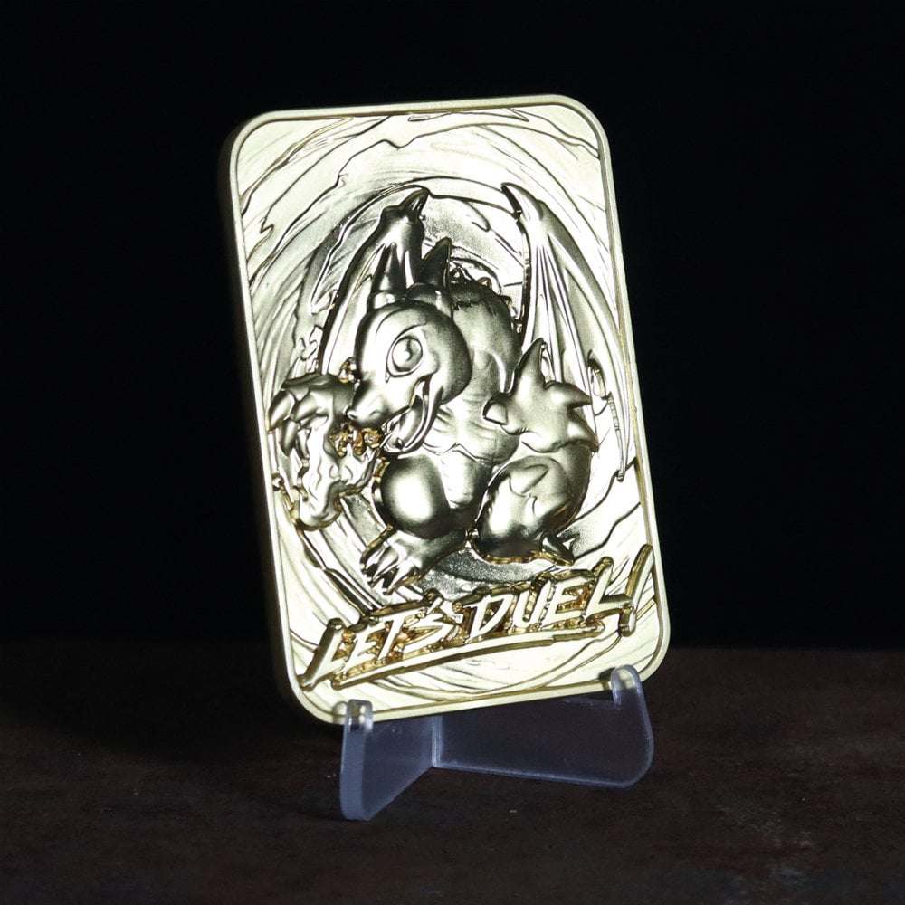 Yu-Gi-Oh! Limited Edition 24K Gold Baby Dragon fanattik