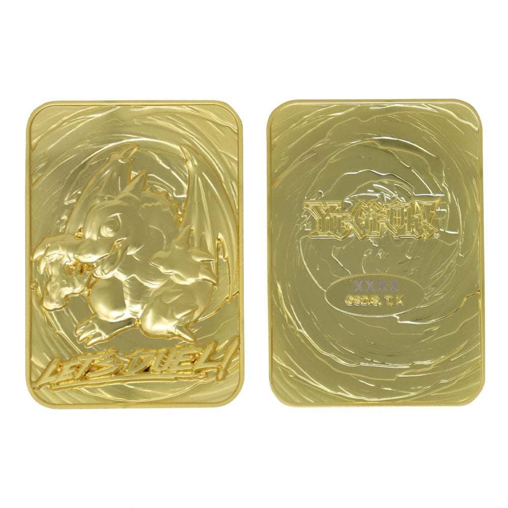 Yu-Gi-Oh! Limited Edition 24K Gold Baby Dragon fanattik