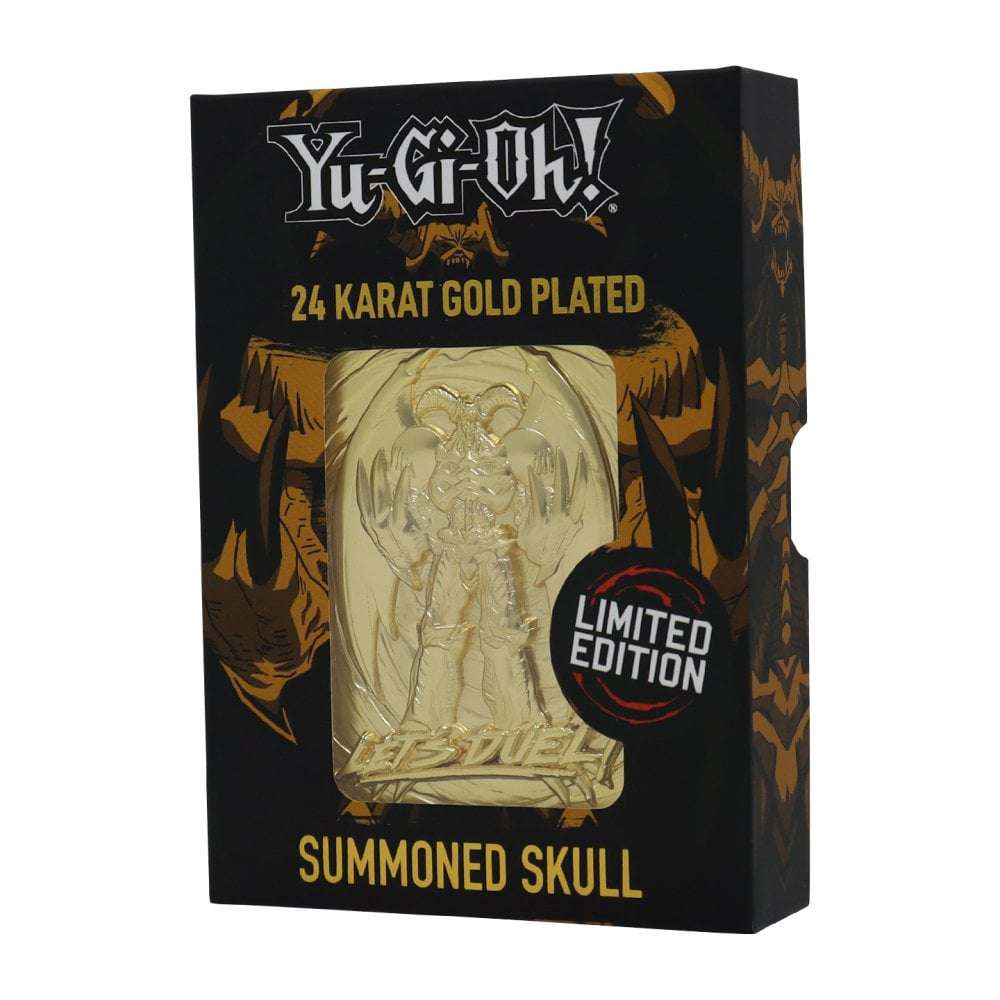 Yu-Gi-Oh! Limited Edition 24K Guldpläterad Summoned Skull fanattik