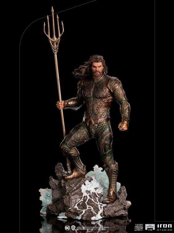 Zack Snyder's Justice League Aquaman 1/10 Staty iron studios