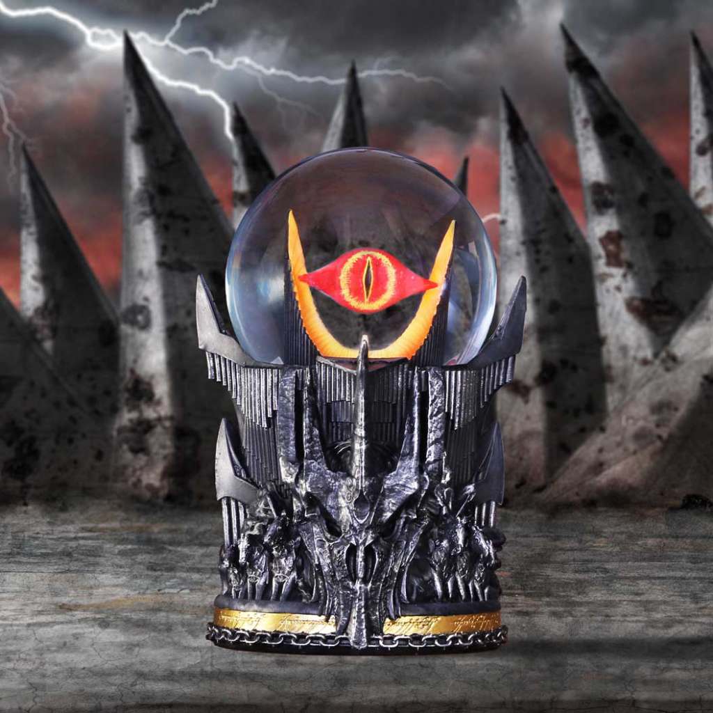 LORD OF THE RINGS Sauron Snow Globe 18 cm nemesis now