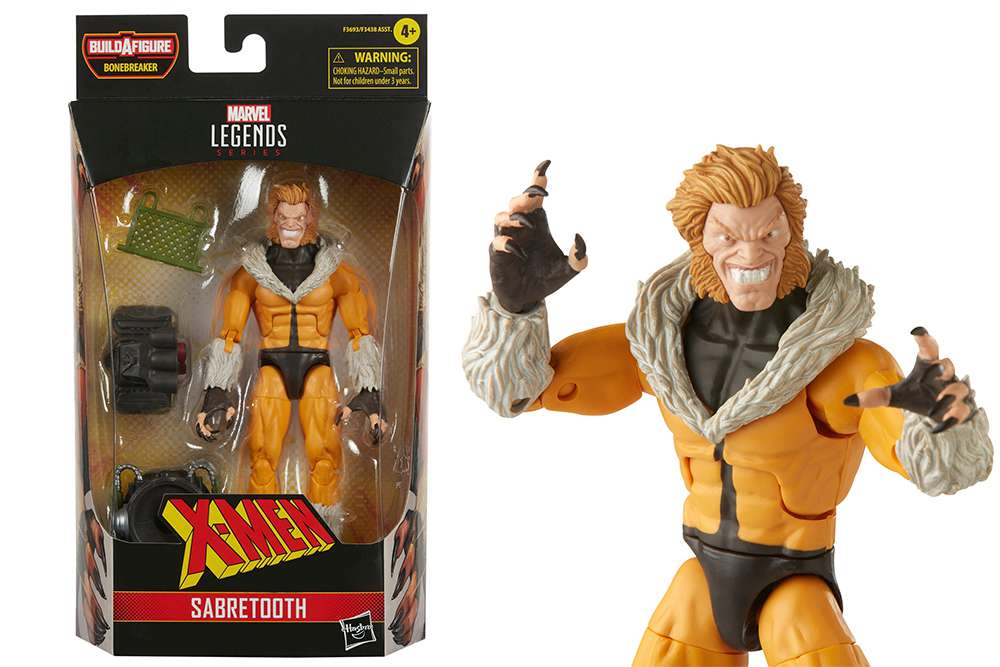 Marvel Legends X-Men Sabretooth Actionfigur hasbro