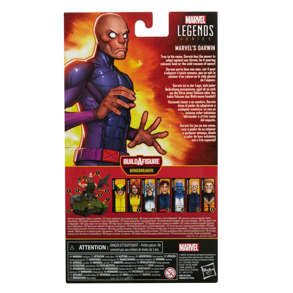 Marvel Legends X-Men Darwin Action Figure hasbro