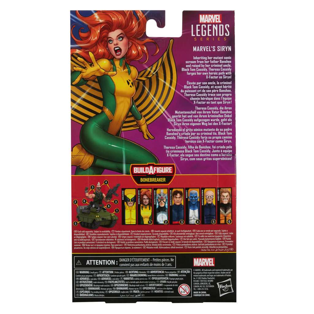 Marvel Legends X-Men Siryn Actionfigur hasbro