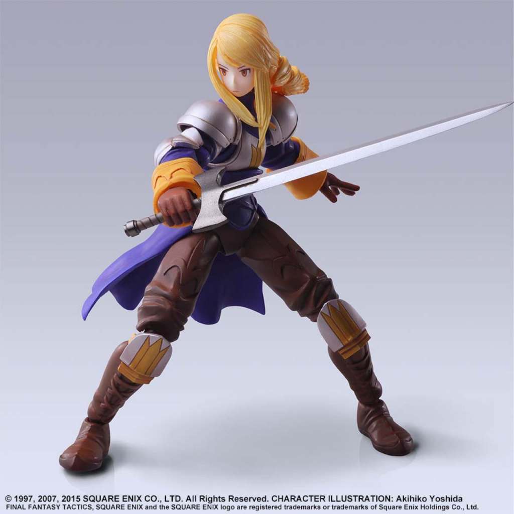 Agrias Oaks Bring Arts Figur från Final Fantasy Tactics square enix