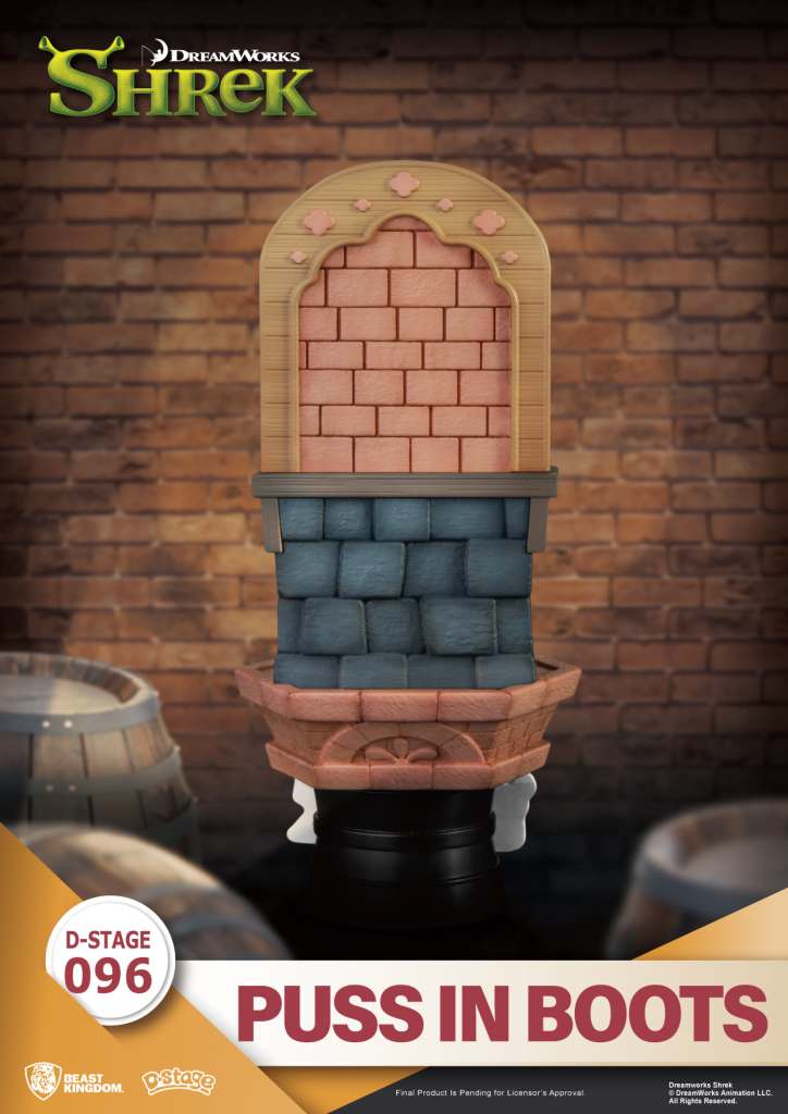 D-stage Shrek Puss in Boots beast kingdom