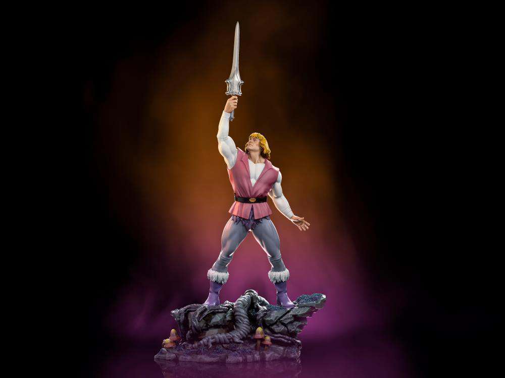 Masters of the Universe Prince Adam 1/10 Staty iron studios