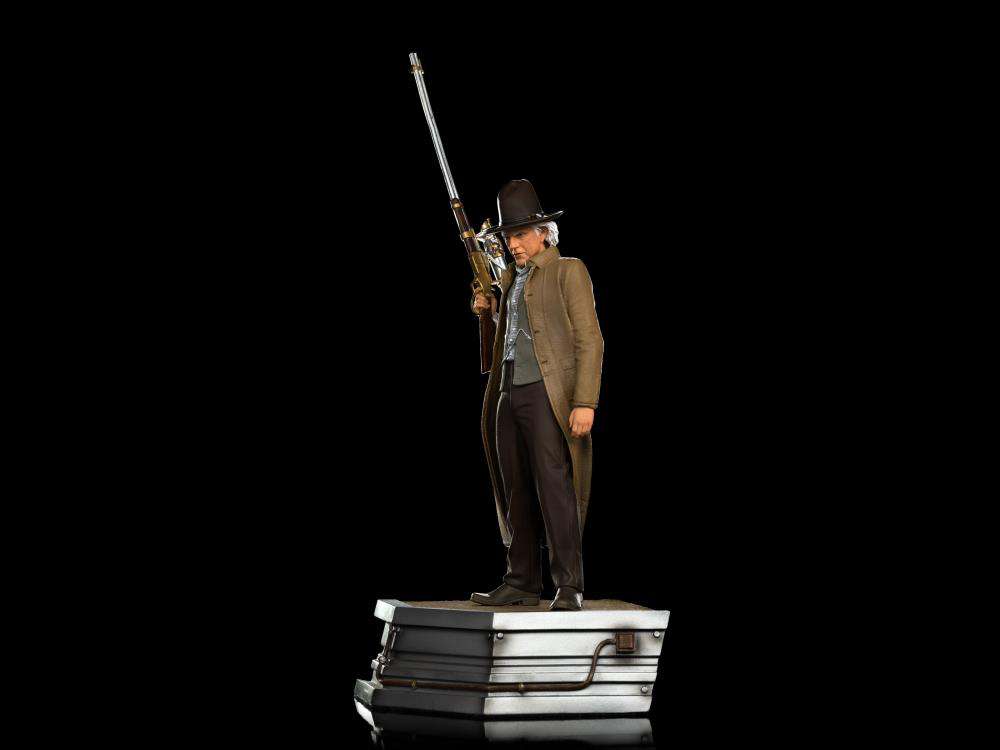 Back to the Future III Doc Brown 1/10 Statue iron studios