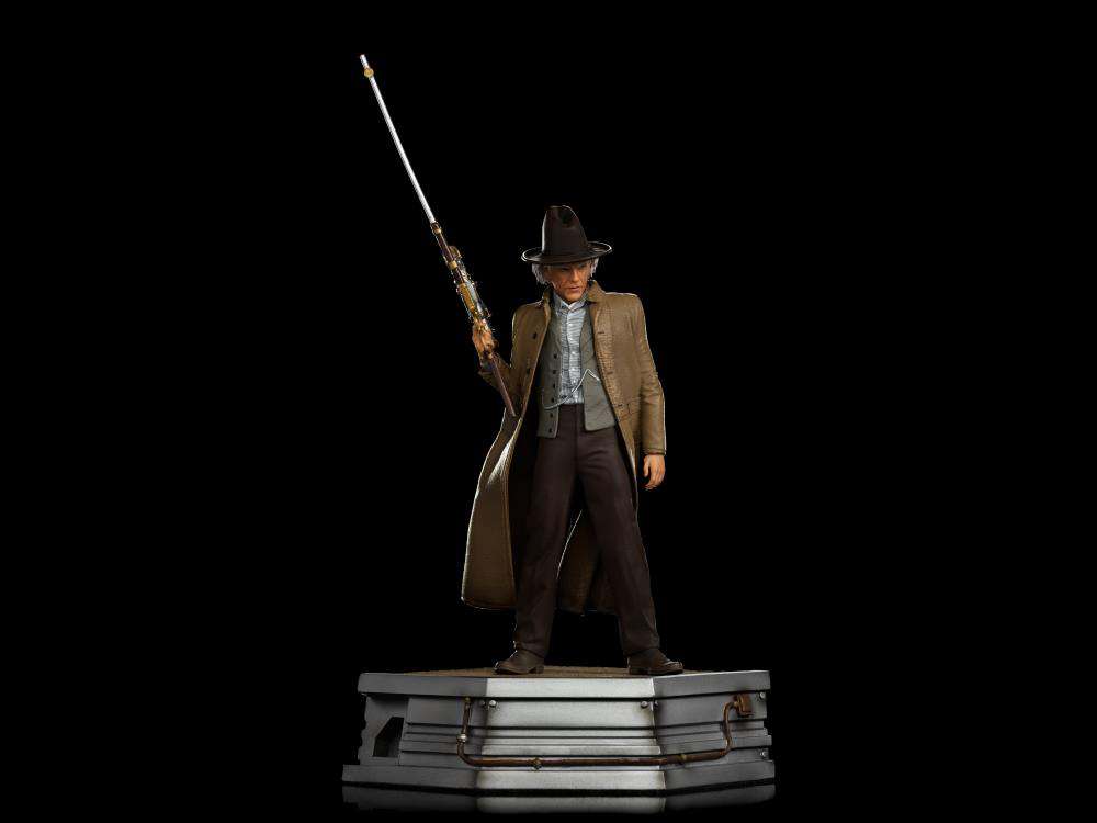 Back to the Future III Doc Brown 1/10 Statue iron studios