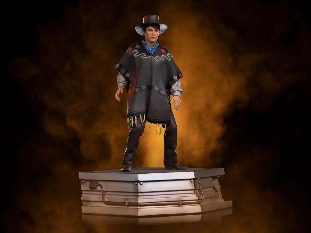 Back to the Future III Marty McFly 1/10 Staty iron studios