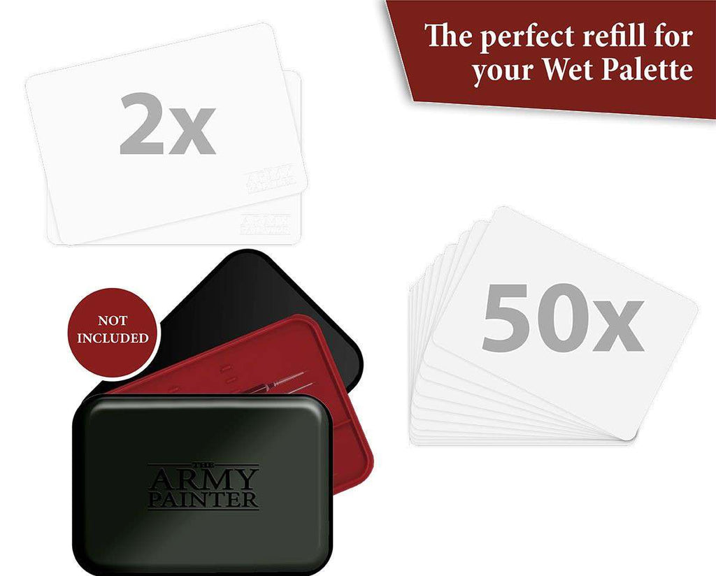Wet Palette Hydro Pack - 50 Hydro Sheets & 2 Hydro Foams army painter