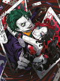 Joker & Harley Quinn Manga 3D Pussel 100 Bitar - Robotto
